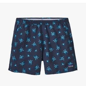 Patagonia Baggies in Turtle “Little Flipper” print Size Large